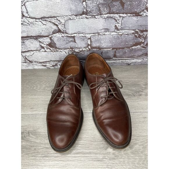 First Brown Leather Oxfords Men Sz 42.5EU/9.5M US main image 14